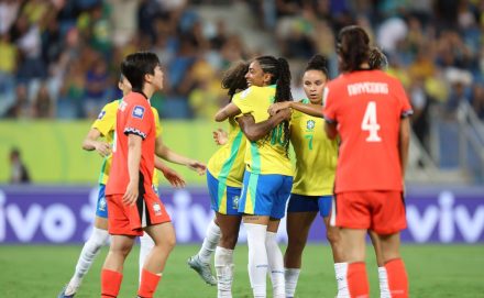 Ribercon - Brasil deslancha com Kerolin e goleia Coreia do Sul pelo Fifa Series
