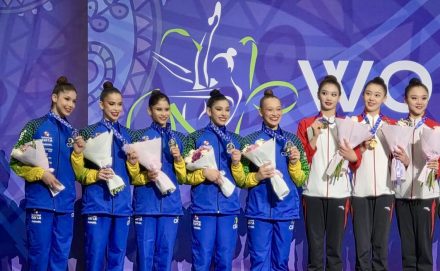 Ribercon - Brasil garante duas medalhas na Copa do Mundo de Ginástica Rítmica