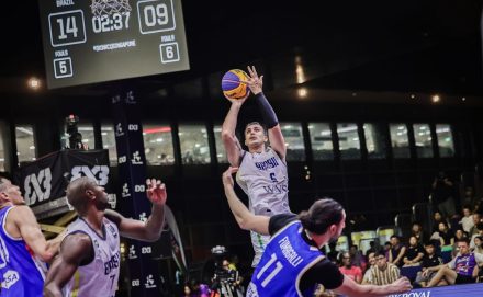 Seleção masculina se classifica para Copa do Mundo de basquete 3×3